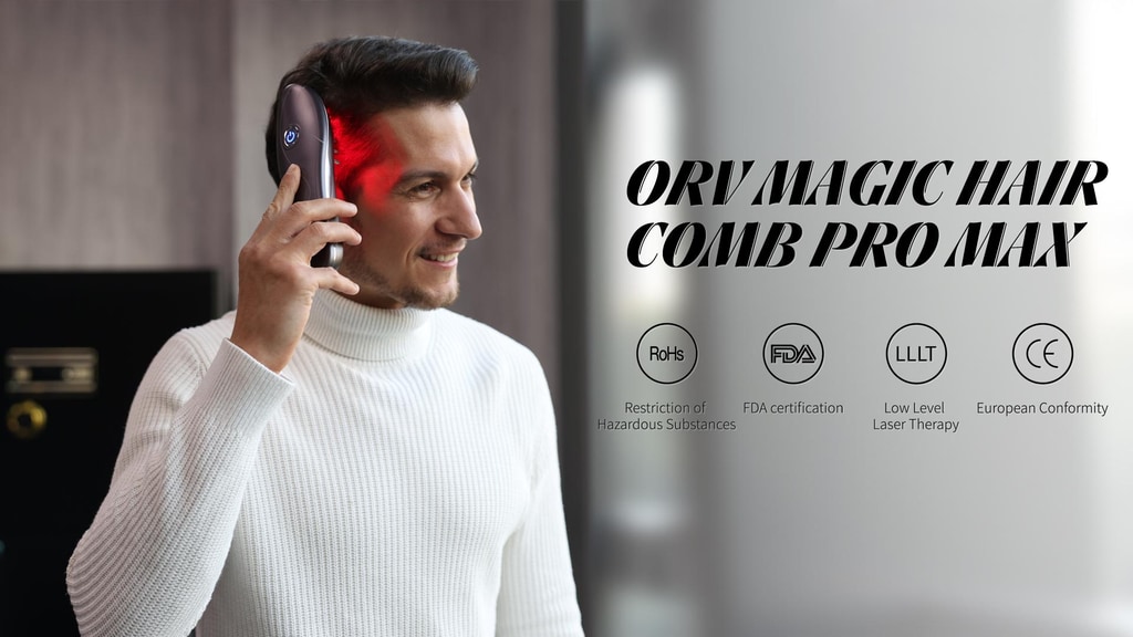 ORV Magic Hair Comb Pro Max Multi-functional laser comb