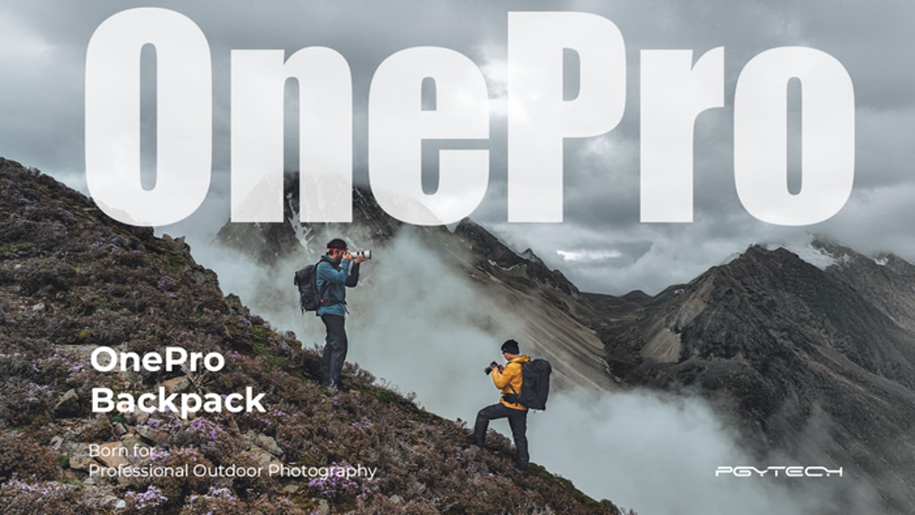 OnePro Backpack: Born for Professional Outdoor Photography