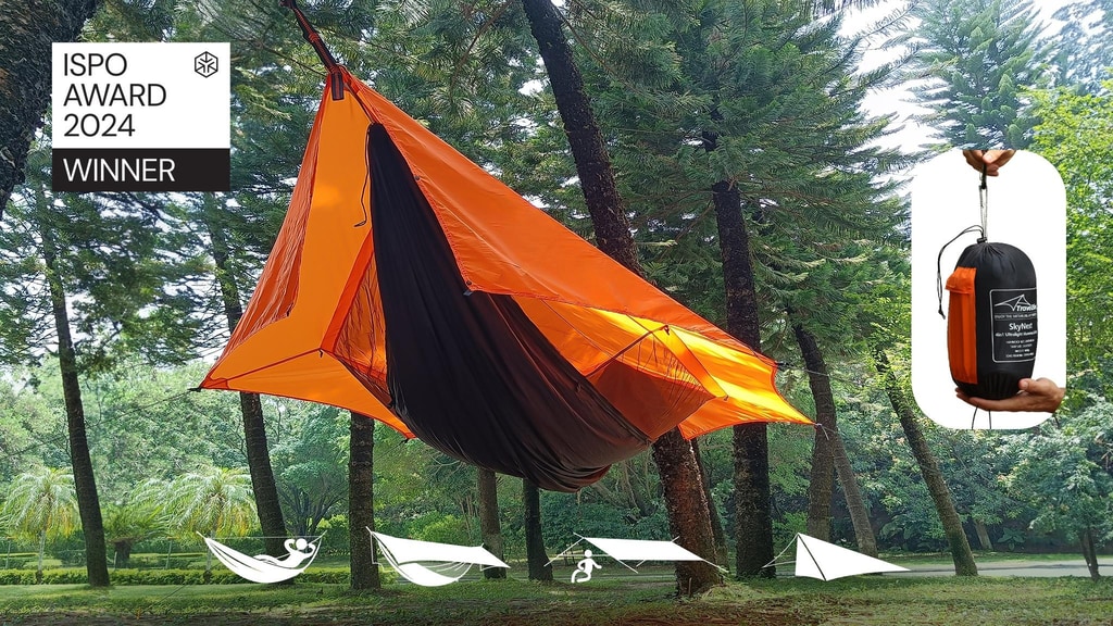 SkyNest: Ultralight Hammock Tent