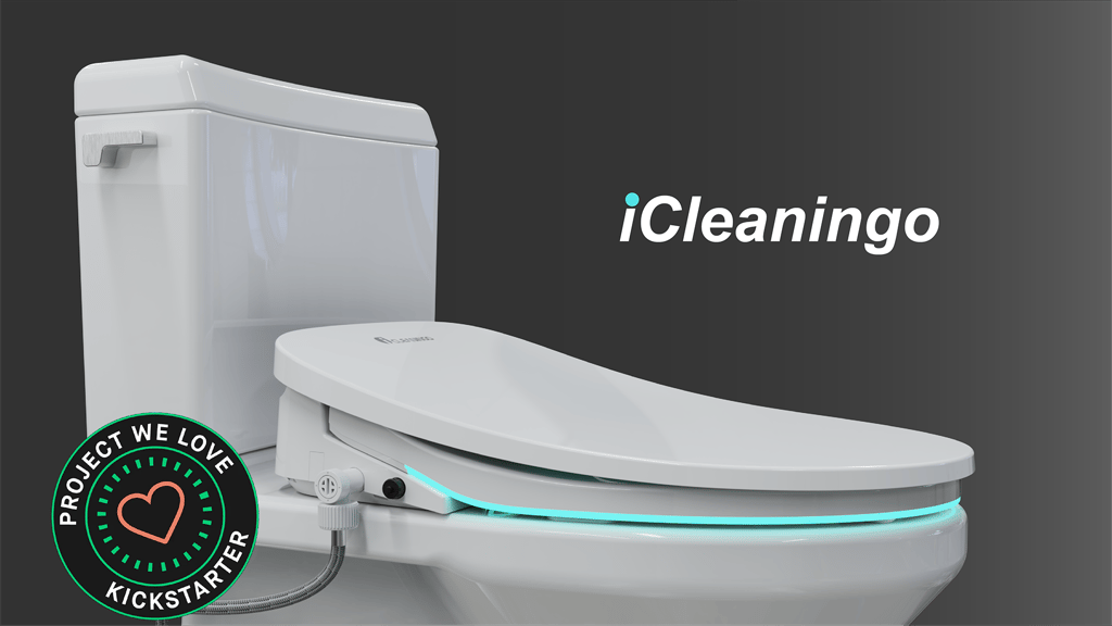 iCleaningo Bidet Toilet Seat DC02 Elevate Bathroom to Luxury