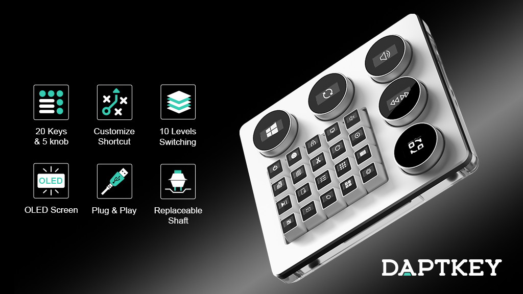 DaptKey - Streamline your workflow & creative process