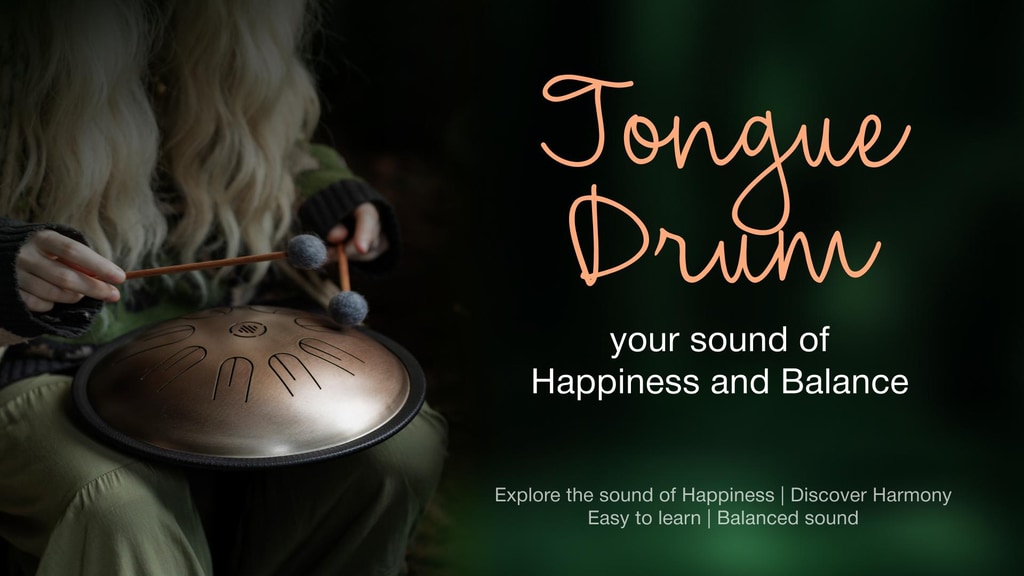 Tongue Drum 2.0: your sound of Happiness&Balance by Novadrum