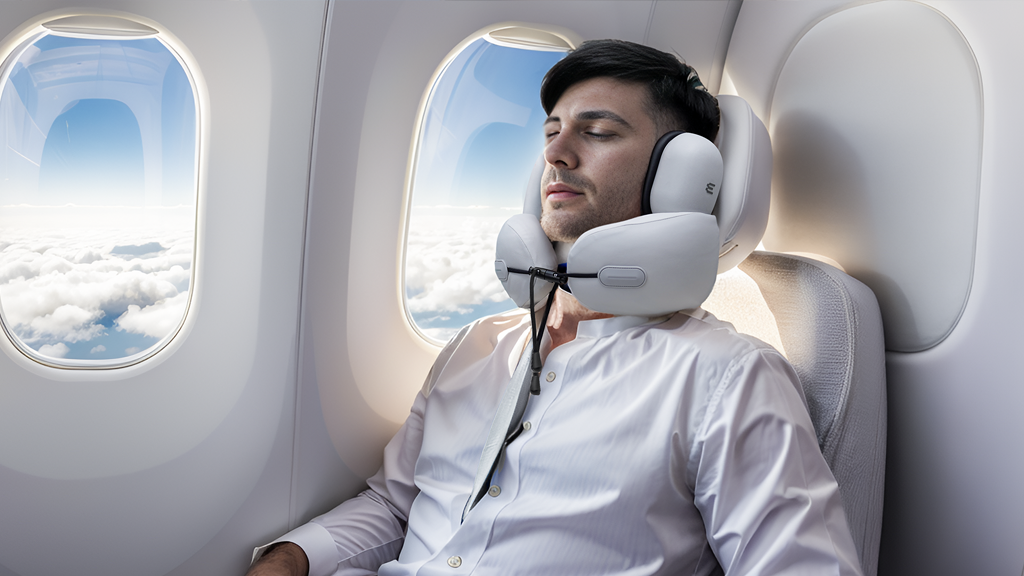 Napillow: Noise-canceling Ear Muffs & Ultimate Neck Pillow