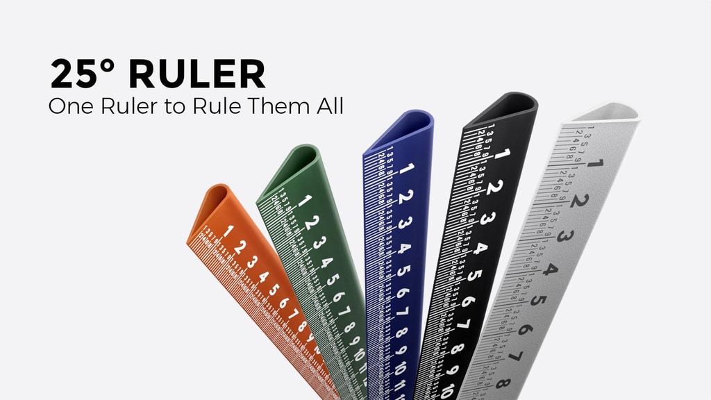 25° Ruler
