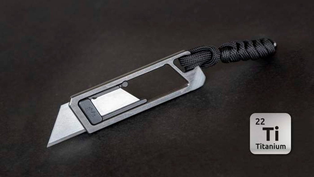 Titanium OFUK - Open Frame Utility Knife