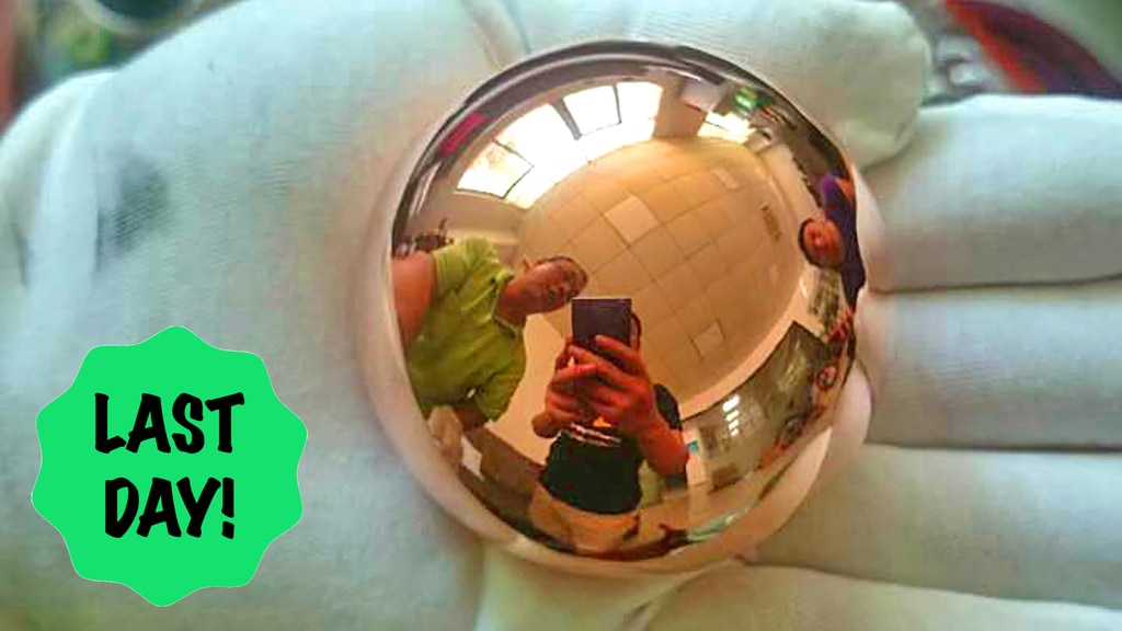 Aerospace Grade Spheres: Titanium + Oligodynamic Copper