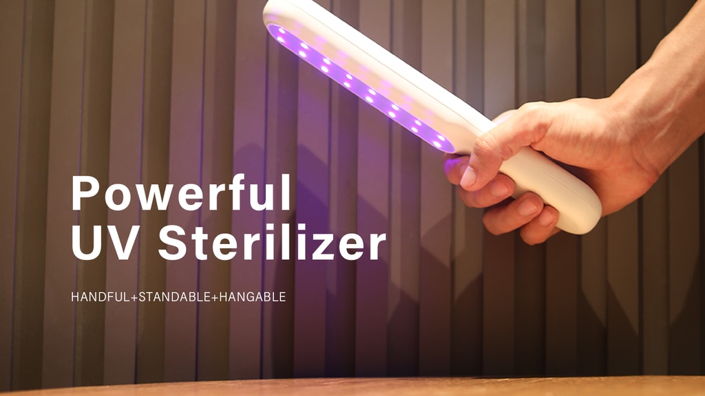 Uster UV Sterilizer丨All-In-One Portable Ultraviolet Light
