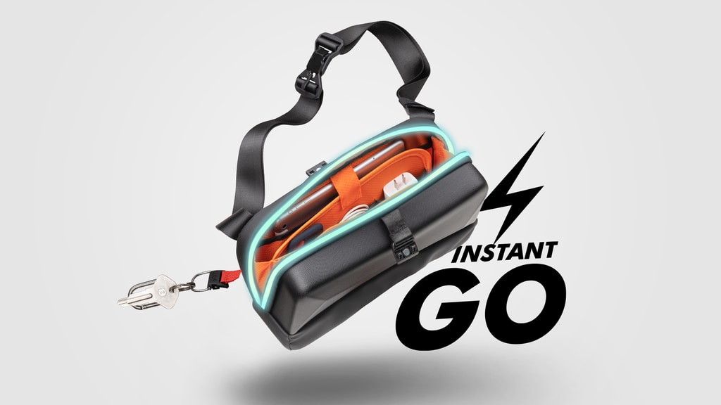 MagGo 3.0 - The Super-Fast Access Sling Bag with NO Zipper