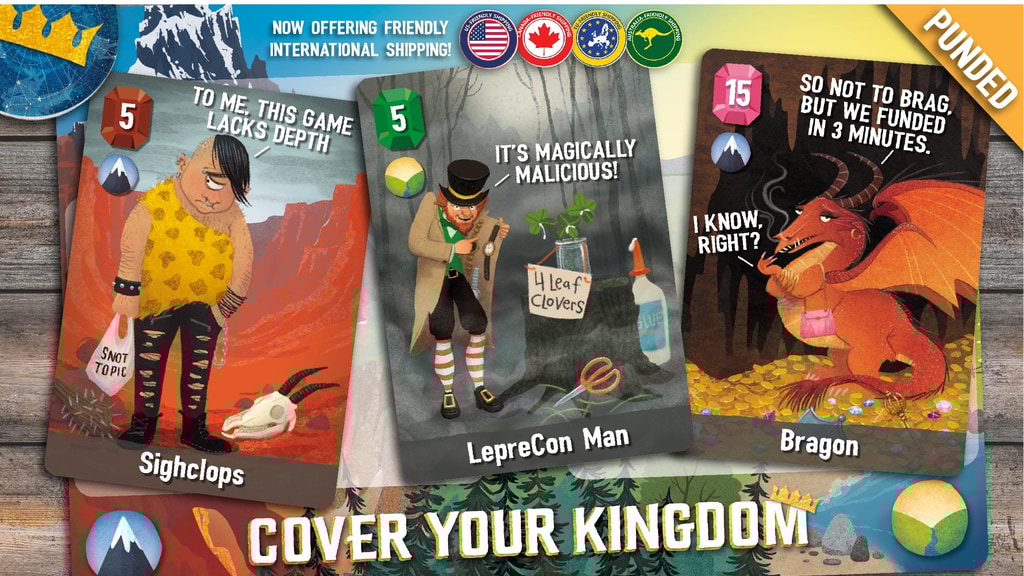 COVER YOUR KINGDOM - Grandpa Beck's Games