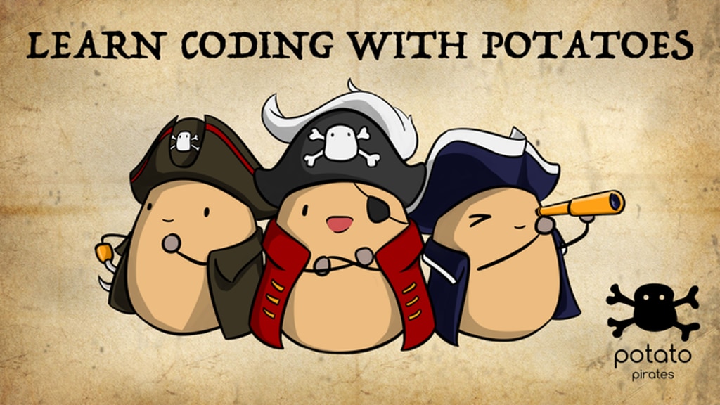 Potato Pirates: The Tastiest Coding Card Game