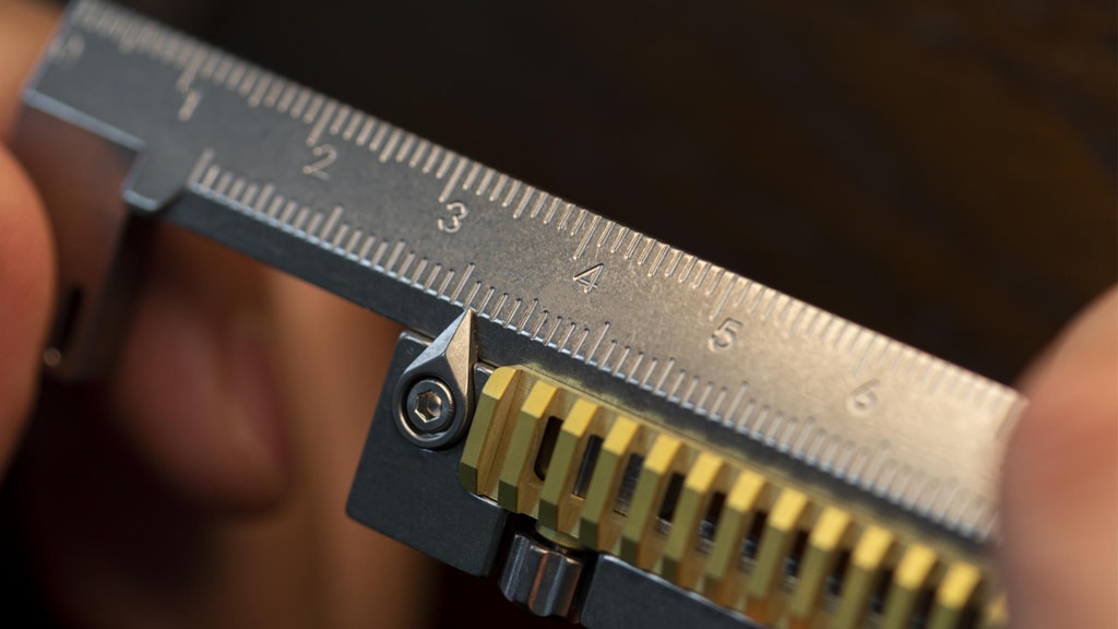 Titaner Titanium EDC Ruler- the Mix