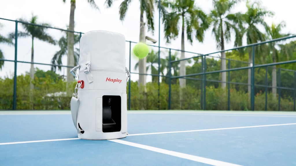 Nisplay L1: The Most Compact & Portable Ball Machine Ever