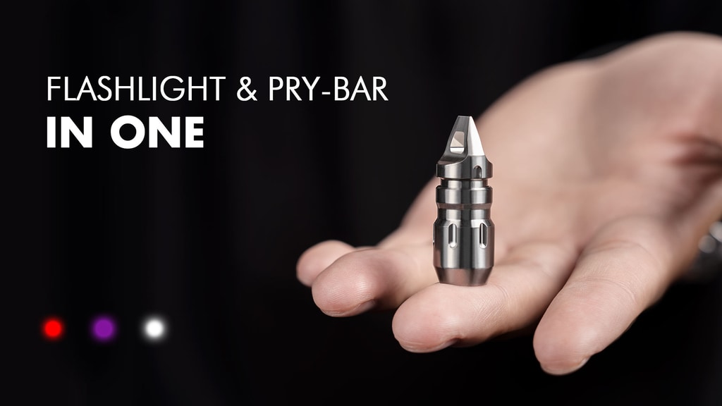 HUNT3.0 | The World’s Smallest Multi-Function Flashlight