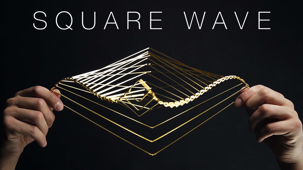 SQUARE WAVE | the Mind-Bending Kinetic Spinner