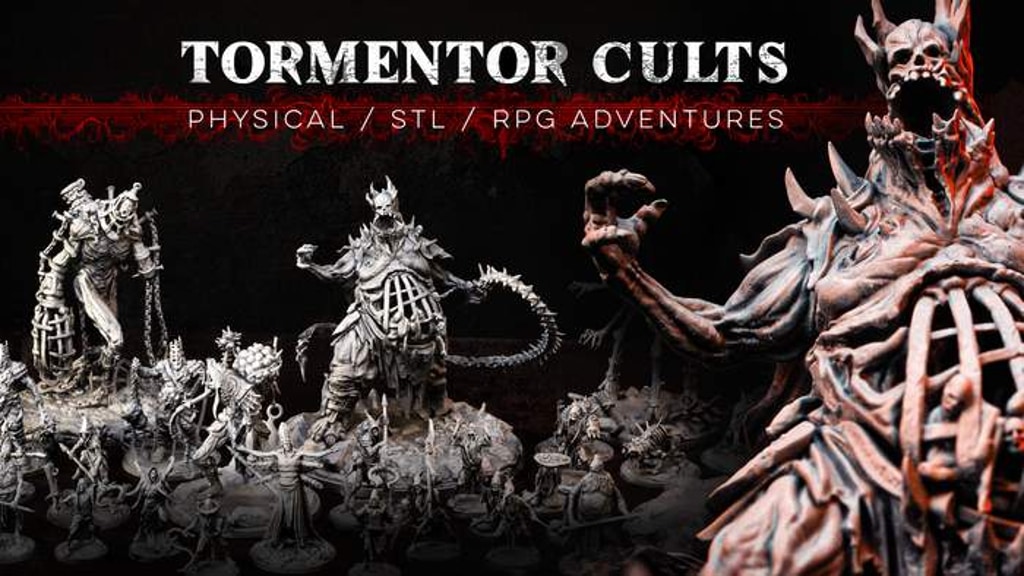 Tormentor Cults | STL & Physical Miniatures