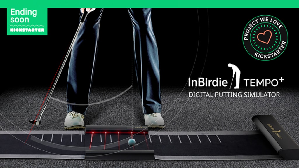 The InBirdie Tempo + : The Smart Golf Putting Simulator