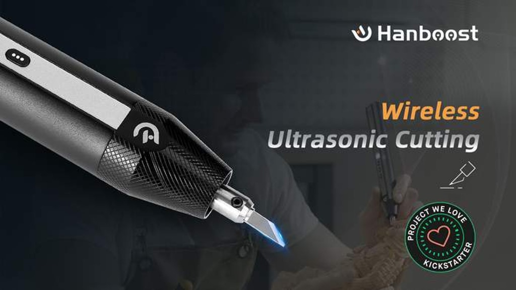 Hanboost C1 True Wireless Ultrasonic Cutter for DIY Maker