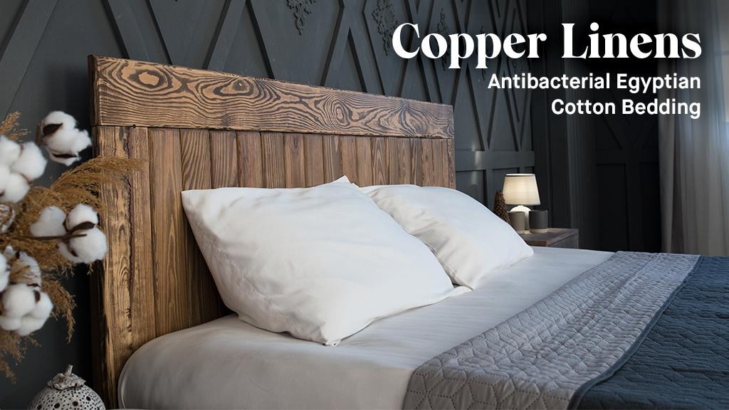 Copper Linens Self-Cleaning Egyptian 600-Thread-Count Sheet