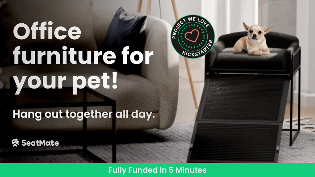 SeatMate: Pet Office Furniture with an Easy Access Ramp