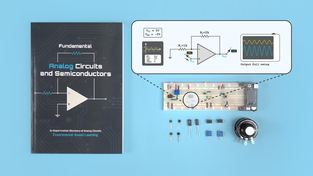 Learning by doing: your DIY kit for Analog Electronics