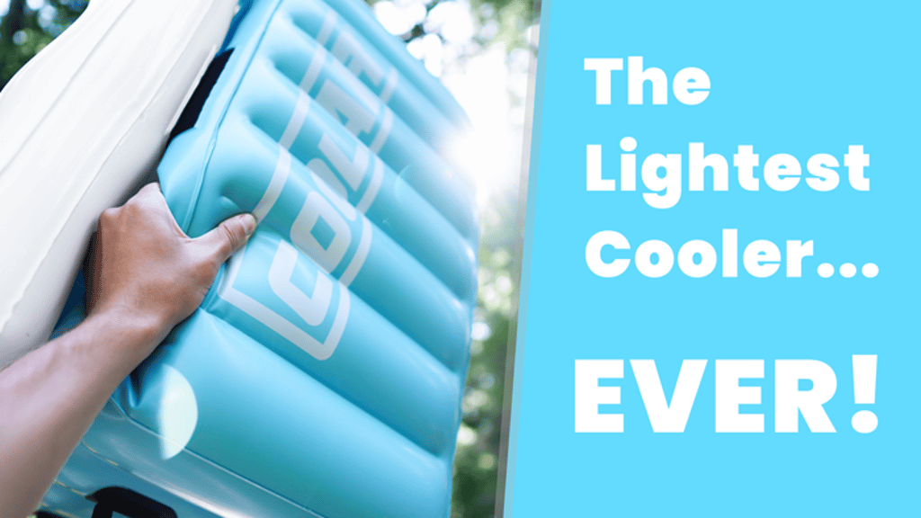 coolAIR: A Rugged Lightweight Inflatable Cooler.