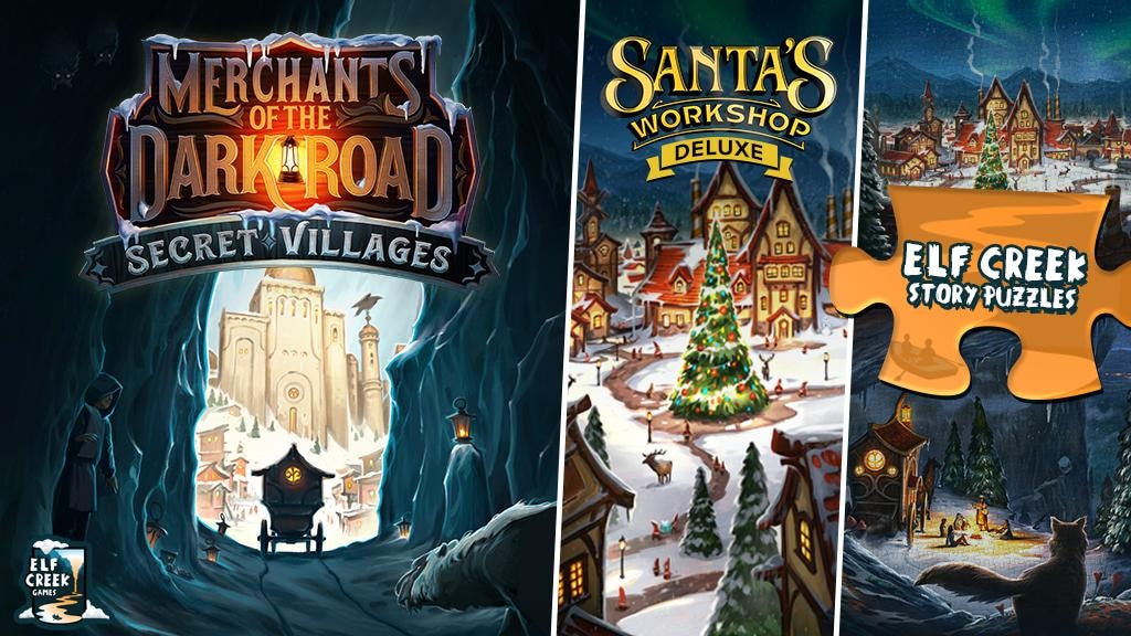 Secret Villages & Santa's Workshop (+Related Story Puzzles!)