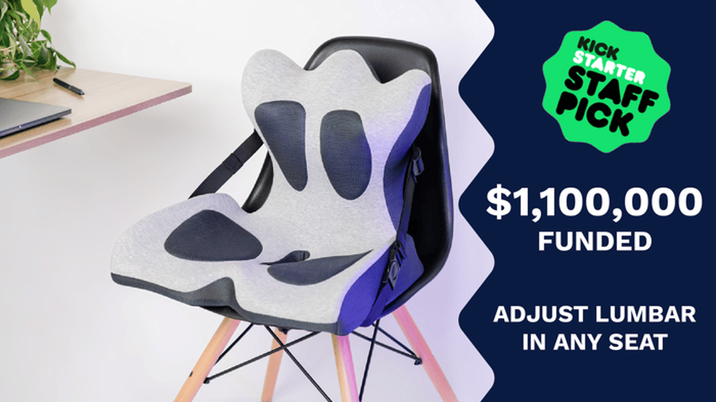 Lifted Lumbar: Doctor-Made Seat Cushion for Better Posture