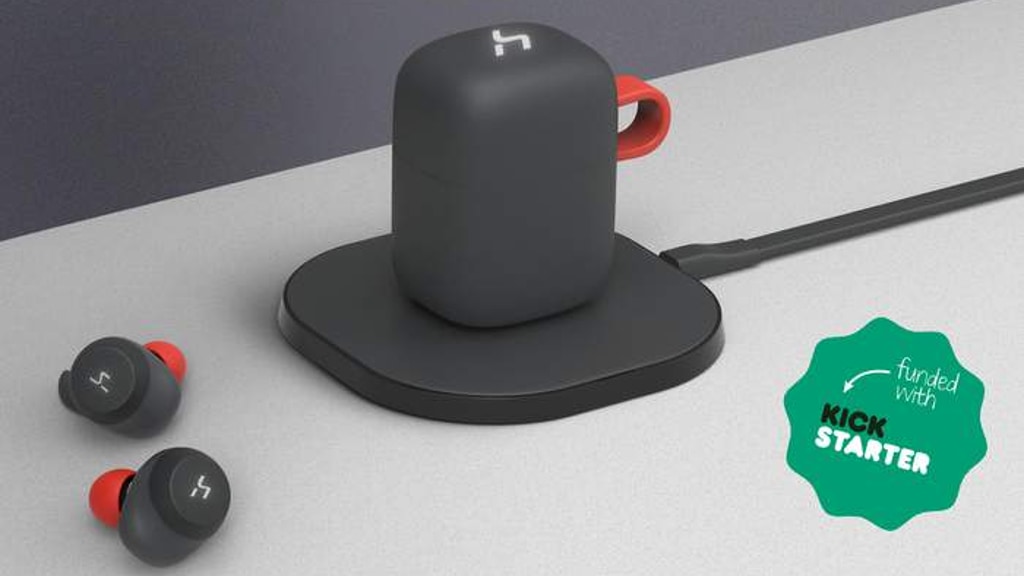 hGroov | The World's First Smart Wireless Charging Earbuds