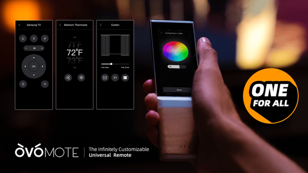 Ovomote:The Infinitely Customizable Universal Remote