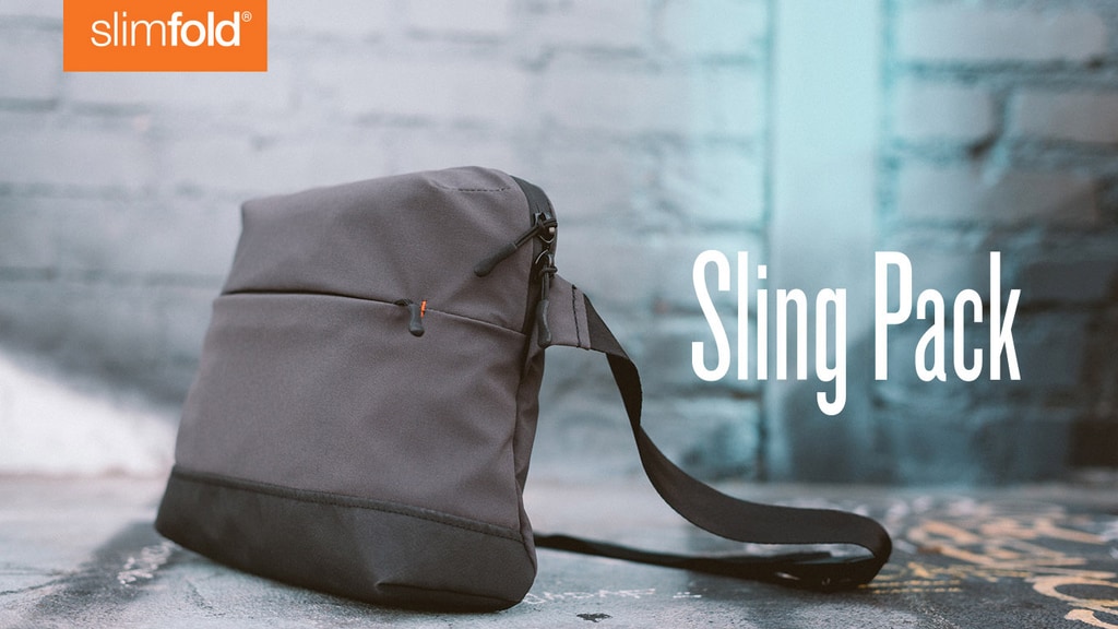 SlimFold® Sling Pack- A Modern Minimalist Everyday Carry Bag