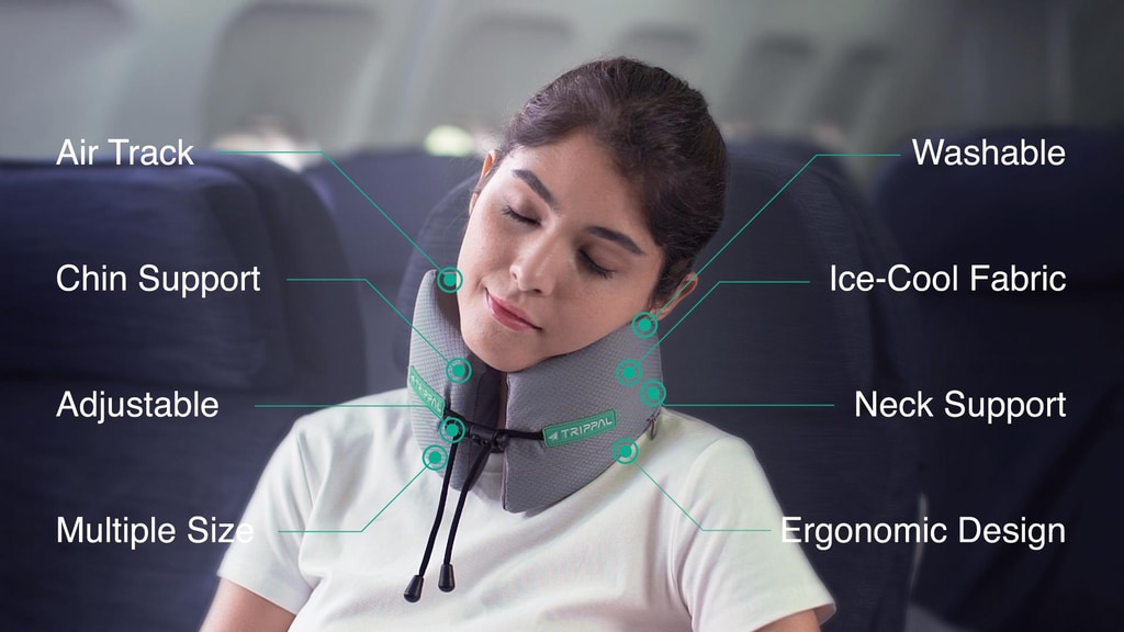 TripPal - The Travel Pillow with All-rounded Neck Support