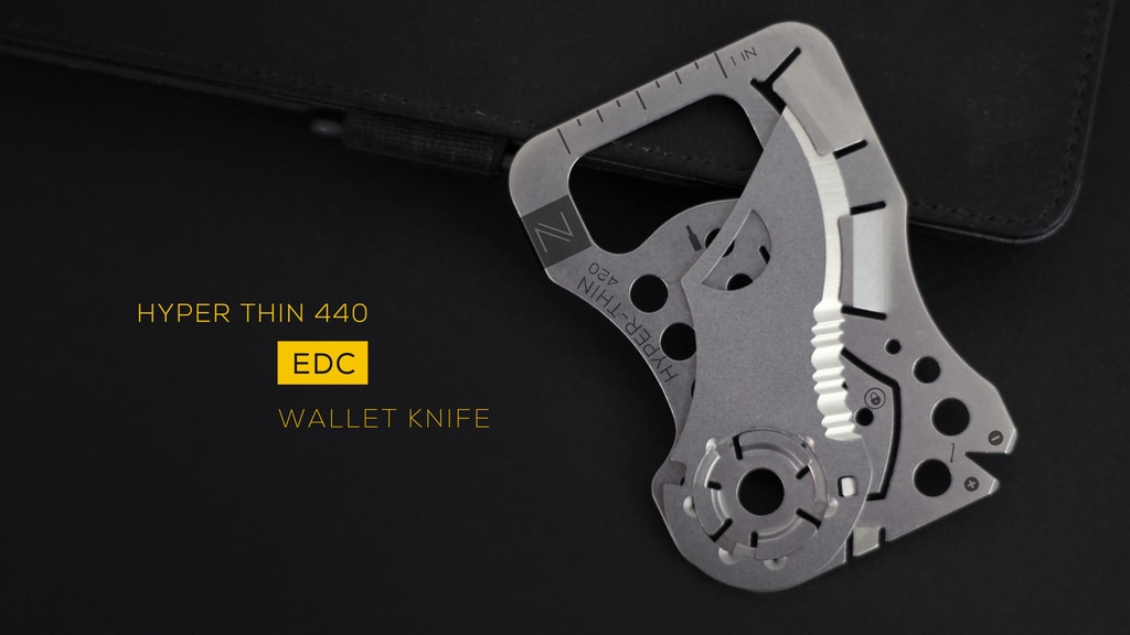 Hyper Thin 440: EDC Wallet Multi-tool