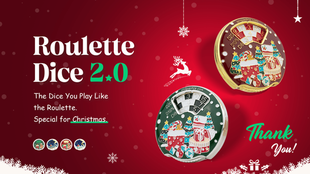 The Dice You Play Like the Roulette. Special for Christmas