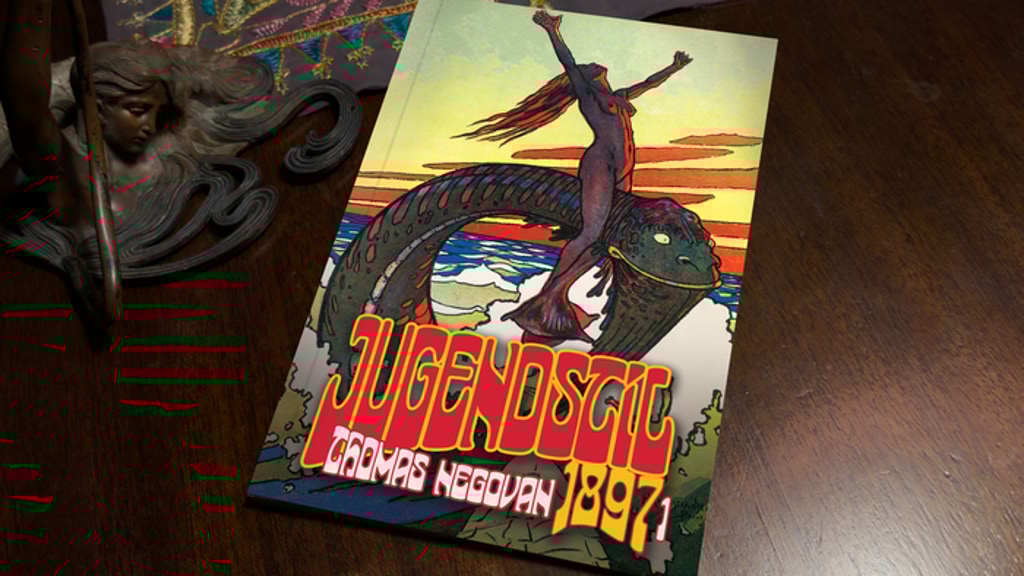 ART NOUVEAU IN GERMANY Jugendstil 1897 mystical art book 1st