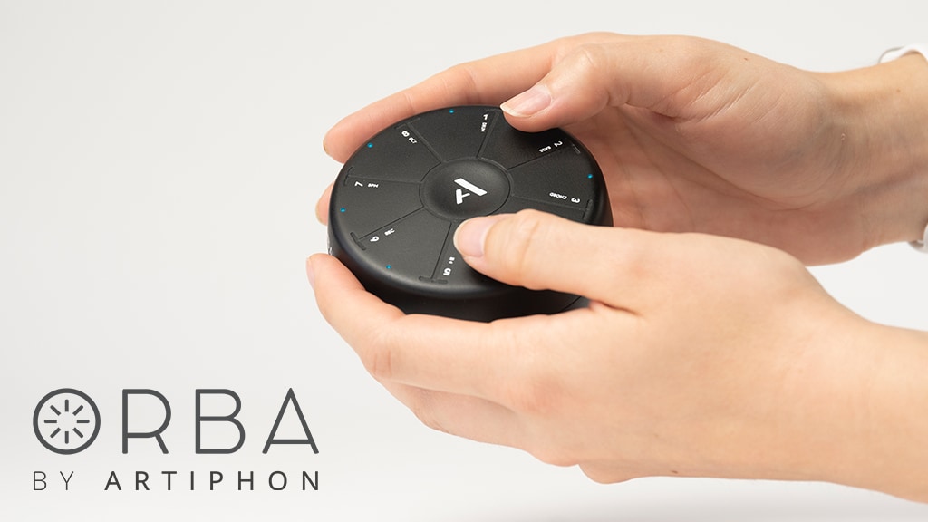 Orba - A musical instrument designed for your hands