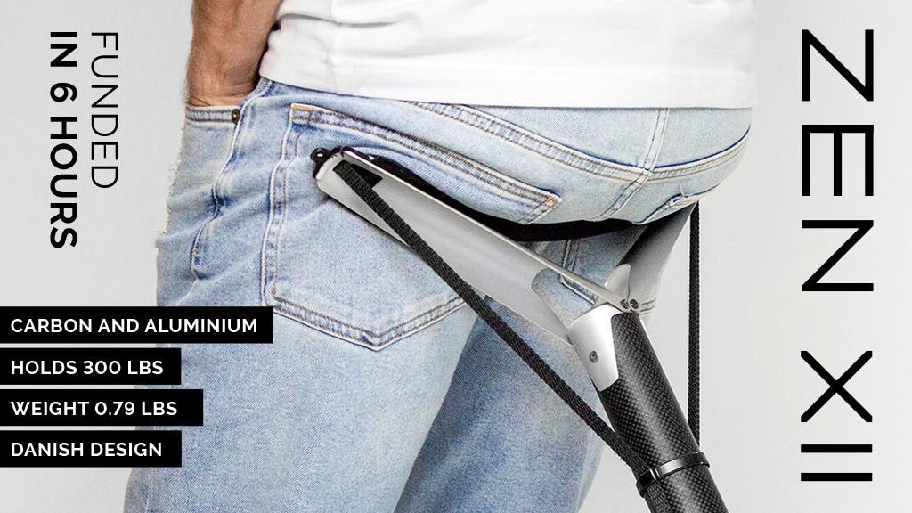 Sitpack ZEN the world's most compact chair + perfect posture