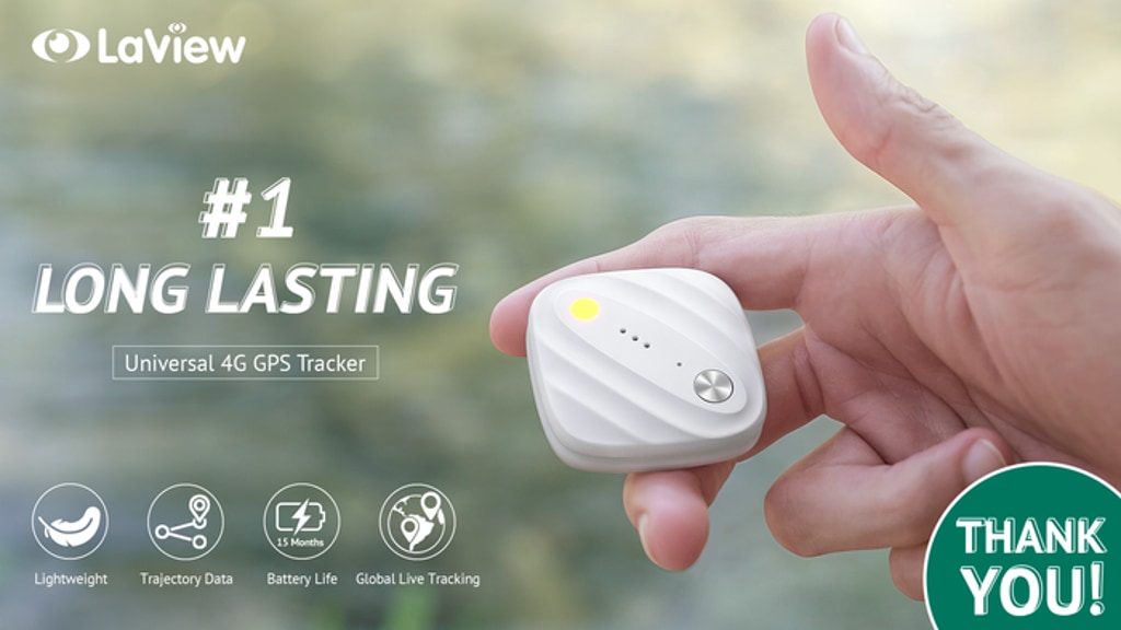 LaView #1 Long Lasting 4G GPS Tracker