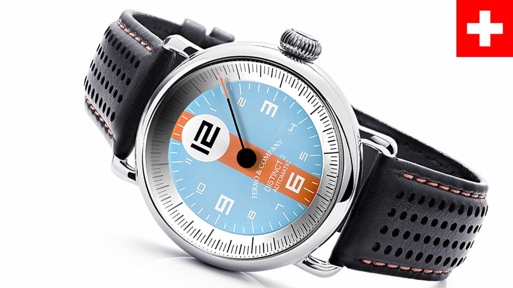 Ferro & Co. watch - A vintage Le Mans inspired racing watch