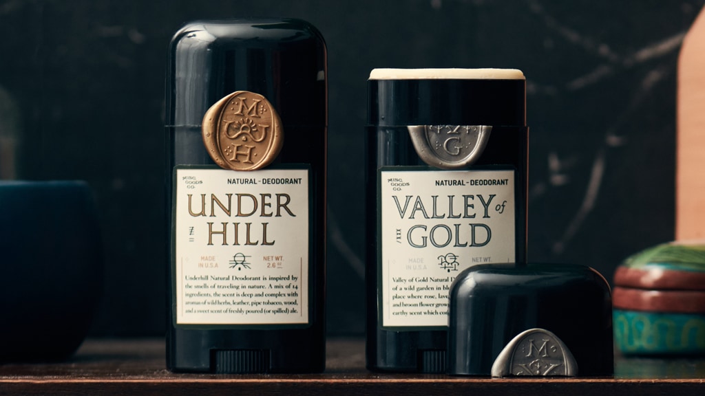 Natural Deodorant and Solid Cologne