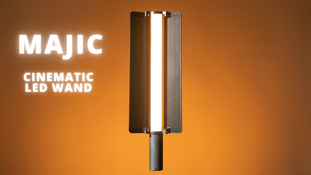 Majic l Ultra Bright Cinematic RGB+W LED Wand for Creators
