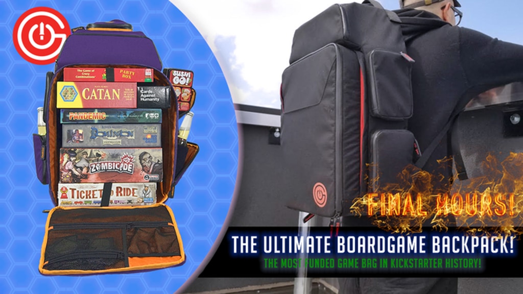 The Ultimate Boardgame Backpack