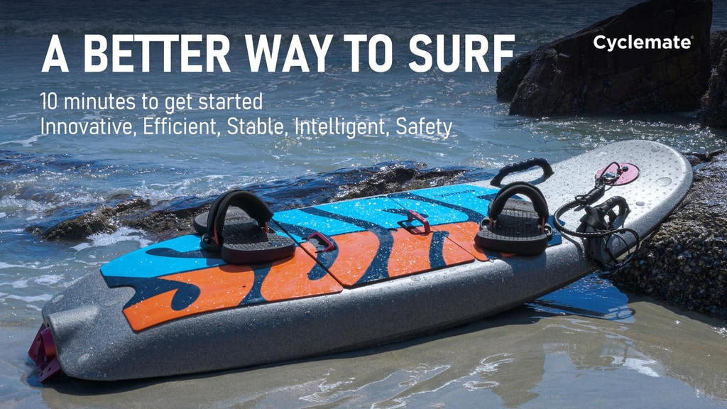 Cyclemate Electric Surfboard-A better way to surf