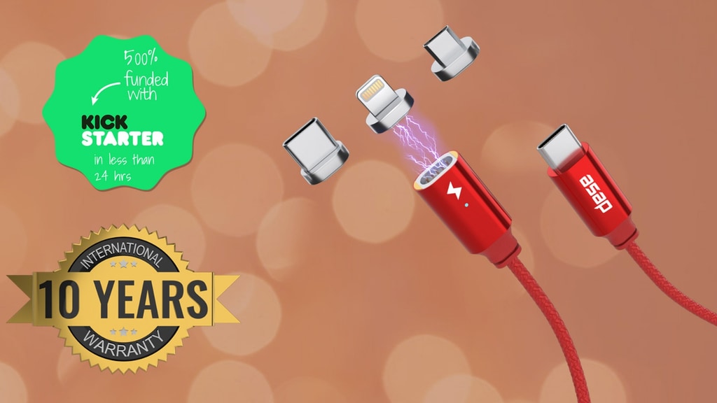 UNO: World's First Cross Device USB Type-C Magnetic Cable