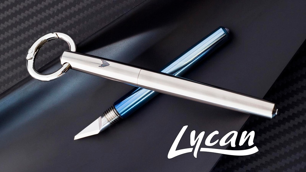 LYCAN - An elegant EDC tool designed to cut