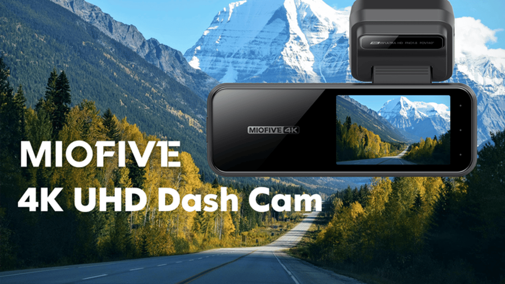 MIOFIVE 4K UHD Dash Cam