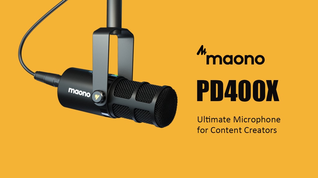 Maono PD400X Microphone: The Top Pick for Audio Creators