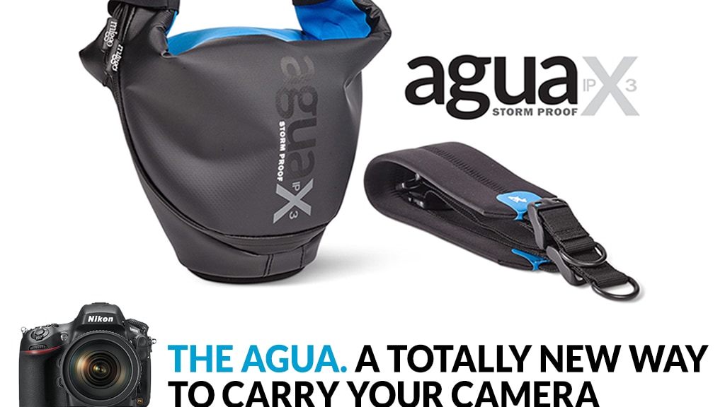 The AGUA. A totally new way to carry your camera!