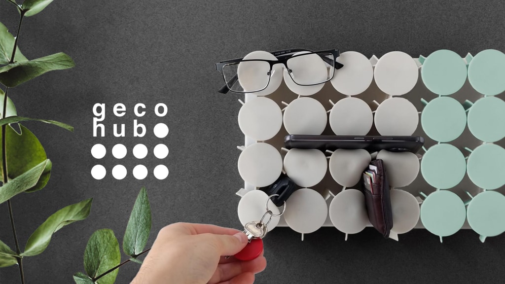 Geco Hub® | Effortless Storage for Everyday Stuff