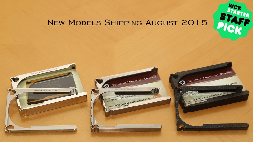 DM1: Titanium & Carbon Fiber Wallet by Decadent Minimalist