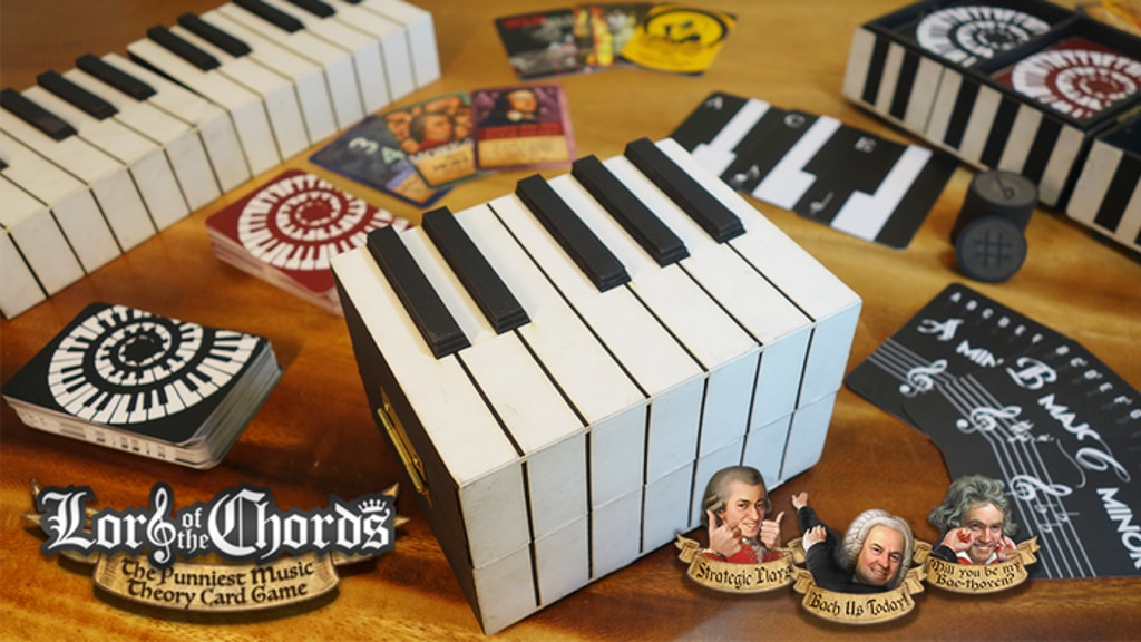 Lord of the Chords: The Punniest Music Theory Card Game!